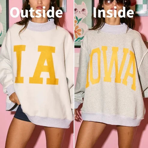 IOWA REVERSIBLE MOCKNECK