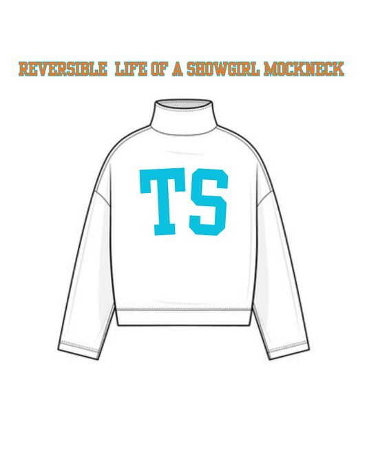 SHOWGIRL REVERSIBLE MOCKNECK
