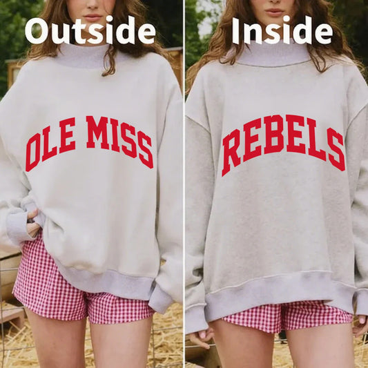 REBELS REVERSIBLE MOCKNECK