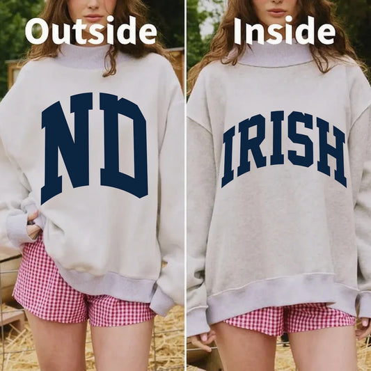 ND REVERSIBLE MOCKNECK