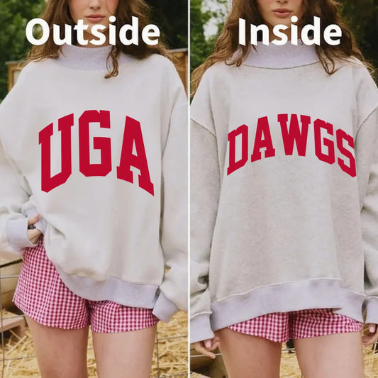 UGA REVERSIBLE MOCKNECK