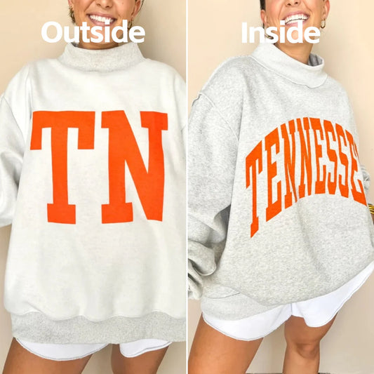 TN REVERSIBLE MOCKNECK