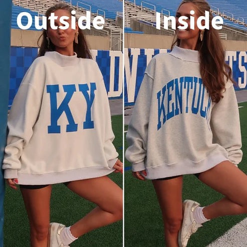 KY REVERSIBLE MOCKNECK